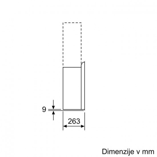 BOSCH DWF67KM60 - Stenska napa Serie 6