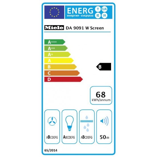 MIELE DA 9091 W - Stenska napa