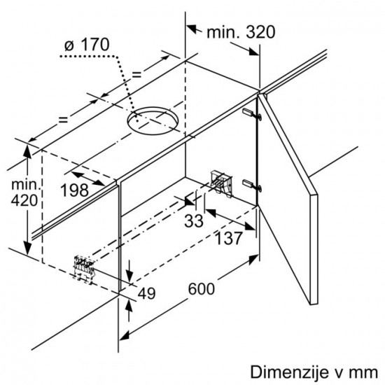 BOSCH DFS067K51 - Izvlečna napa Serie 8