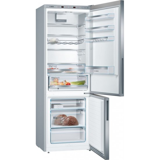 BOSCH KGE49AICA - Prostostoječi hladilnik z zamrzovalnikom spodaj Serie 6