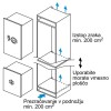 BOSCH GIV21AFE0 - Vgradna zamrzovalna omara Serie 6
