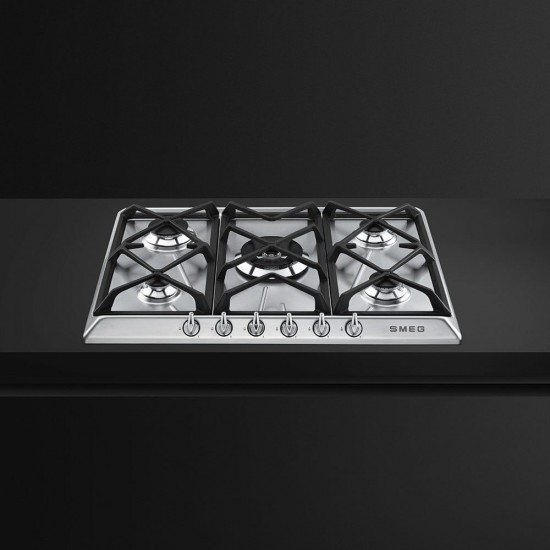 SMEG SR975XGH - Plinska kuhalna plošča