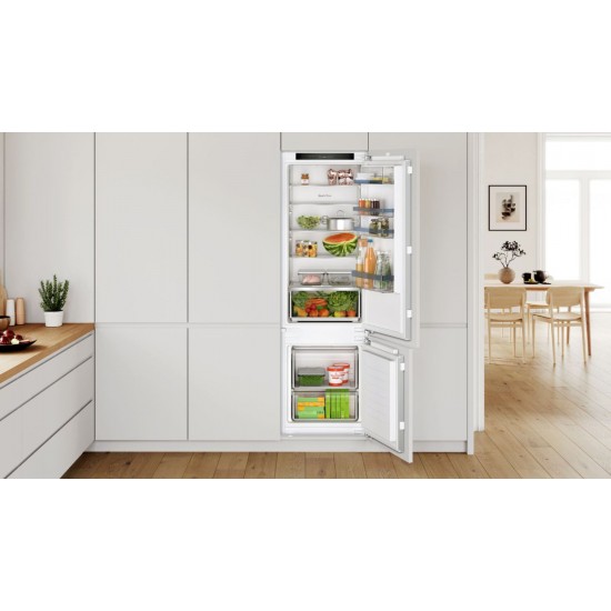BOSCH KIV87VFE0 - Vgradni hladilnik z zamrzovalnikom spodaj