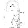 FRANKE VITAL CON MISCELATORE ONYX - Kuhinjska pipa