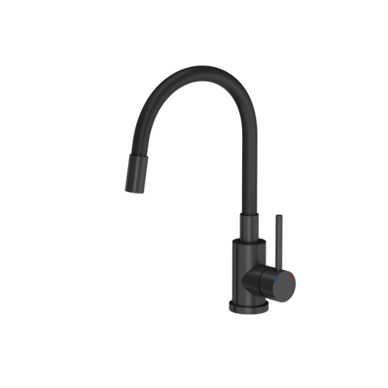 SINK SOLUTION EMA ČRNA - Pomivalno pipa