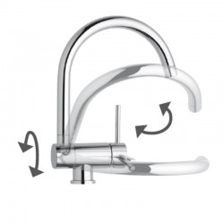 SINK SOLUTION PETRA INOX - Pomivalno pipa