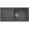 BLANCO SONA XL 6 S SKALNATO SIVA - Pomivalno korito z odcejalnikom