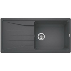 BLANCO SONA XL 6 S SKALNATO SIVA - Pomivalno korito z odcejalnikom