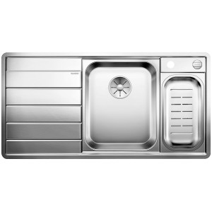 BLANCO AXIS III 6 S-IF INOX - Pomivalno korito z odcejalnikom