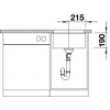 BLANCO SUBLINE 400-U ALUMINIJ - Pomivalno korito brez odcejalnika