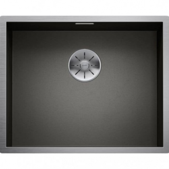 BLANCO ZEROX 500-U TEMNI INOX - Pomivalno korito brez odcejalnika