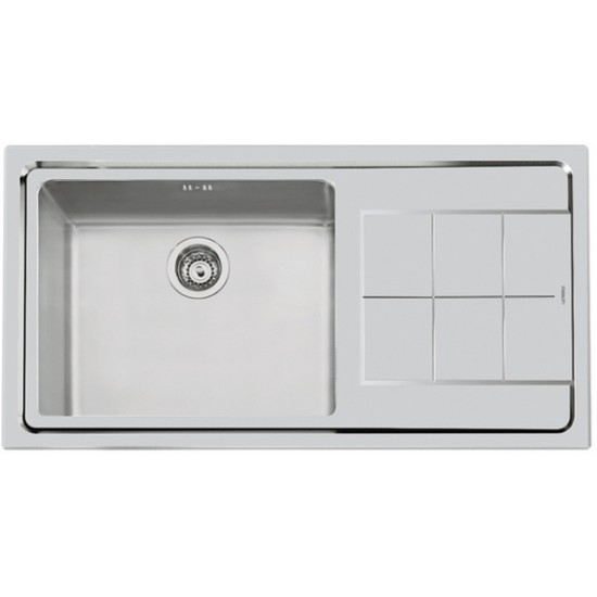 FOSTER KE INOX - Pomivalno korito z odcejalnikom