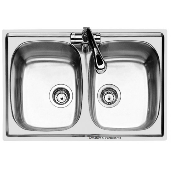 FOSTER S1000 INOX - Pomivalno korito brez odcejalnika