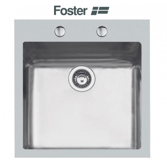 FOSTER KE Q4 INOX - Pomivalno korito brez odcejalnika