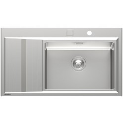 FOSTER STRIPE INOX - Pomivalno korito z odcejalnikom