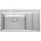FOSTER STRIPE INOX - Pomivalno korito z odcejalnikom