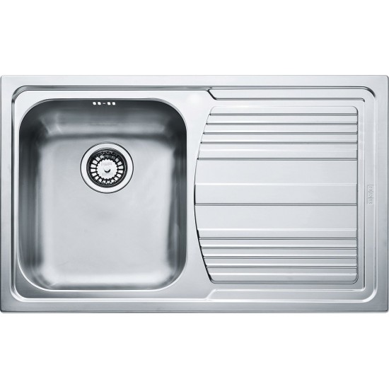 FRANKE LOGICA LLX 611 INOX - Pomivalno korito z odcejlnikom