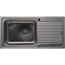 SINK SOLUTION A LINE 1000*500 INOX - Pomivalno korito z odcejalnikom