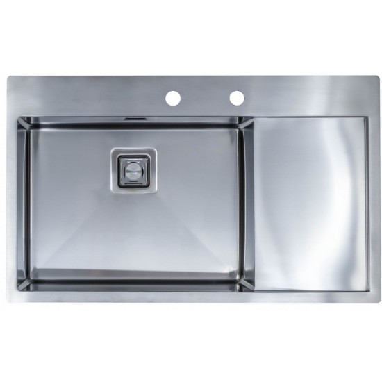 SINK SOLUTION A LINE PLUS PLUS INOX - Pomivalno korito z odcejalnikom desno