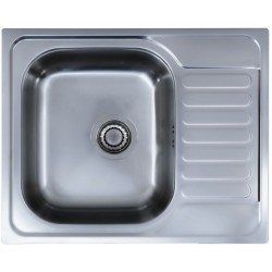 SINK SOLUTION A LINE 600*500 INOX - Pomivalno korito z odcejalnikom
