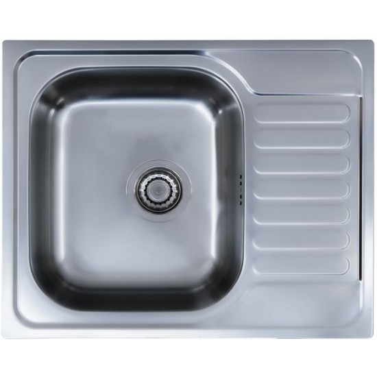 SINK SOLUTION A LINE 600*500 INOX - Pomivalno korito z odcejalnikom
