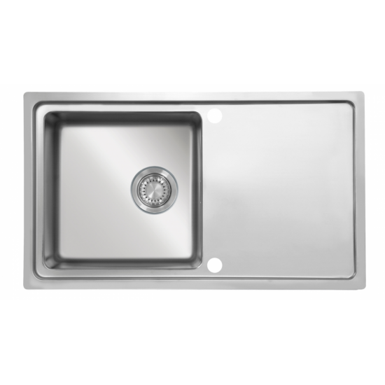 SINK SOLUTION A LINE PLUS INOX - Pomivalno korito z odcejalnikom