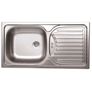 SINK SOLUTION A LINE 780*435-lux INOX - Pomivalno korito z odcejalnikom