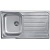 SINK SOLUTION A LINE 800*500 INOX - Pomivalno korito z odcejalnikom