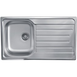 SINK SOLUTION A LINE 800*500 INOX - Pomivalno korito z odcejalnikom