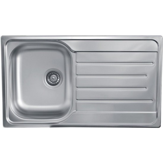 SINK SOLUTION A LINE 800*500 INOX - Pomivalno korito z odcejalnikom
