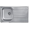 SINK SOLUTION A LINE 860*500 INOX - Pomivalno korito z odcejalnikom