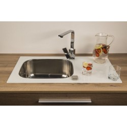 SINK SOLUTION S LINE 780*435 BELA - Pomivalno korito z odcejalnikom