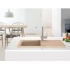 SINK SOLUTION NATURA 100 PLUS BEŽ - Pomivalno korito z odcejalnikom