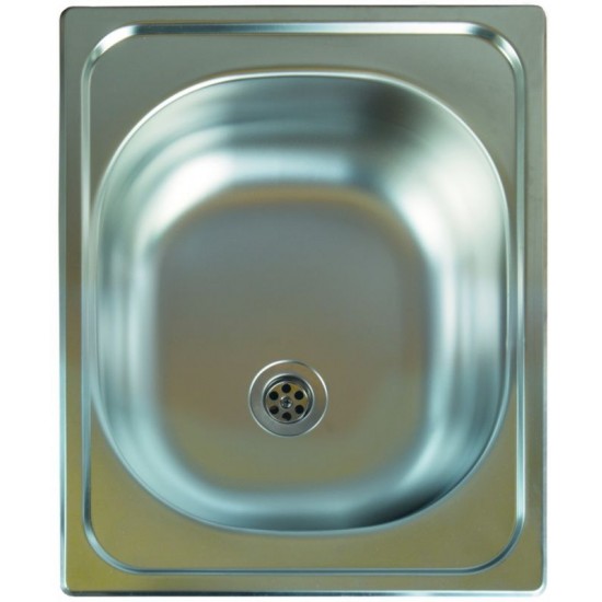 SINK SOLUTION A LINE 500*400 INOX - Pomivalno korito brez odcejalnika