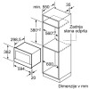 BOSCH BFL634GS1 - Vgradna mikrovalovna pečica Serie 8