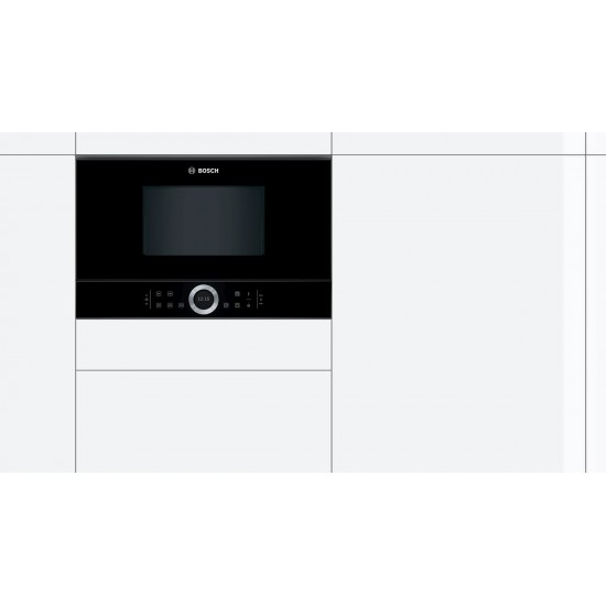 BOSCH BFR634GB1 - Vgradna mikrovalovna pečica Serie 8