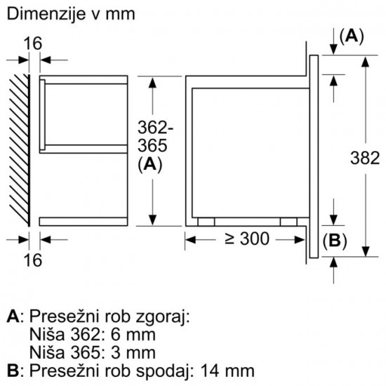 BOSCH BFR634GB1 - Vgradna mikrovalovna pečica Serie 8