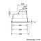 BOSCH DHL555BL - Vgradna napa Serie 4