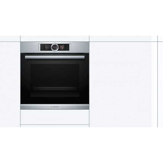 BOSCH HBG6764S1 - Vgradna pečica Serie 8