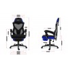 HUZARO HZ-Combat 3.0 Blue - Gaming stol moder