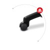HUZARO HZ-Force 4.2 Grey - Gaming stol siv