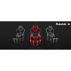HUZARO HZ-Force 7.5 Grey - Gaming stol siv