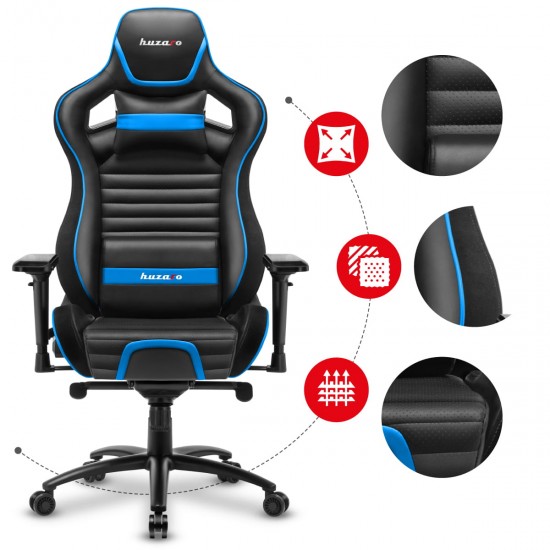 HUZARO HZ-Force 8.2 Blue - Gaming stol moder