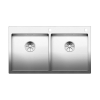 BLANCO CLARON 400/400-IF/A INOX - Pomivalno korito brez odcejalnika