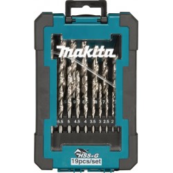 MAKITA D-67549 - 19-delni set HSS-G svedrov za kovino
