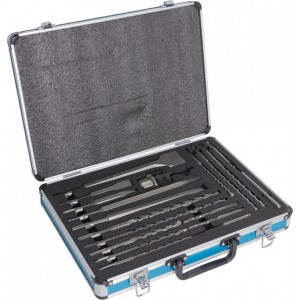 MAKITA D-71196 - 18-delni set SDS-Plus svedrov in dlet