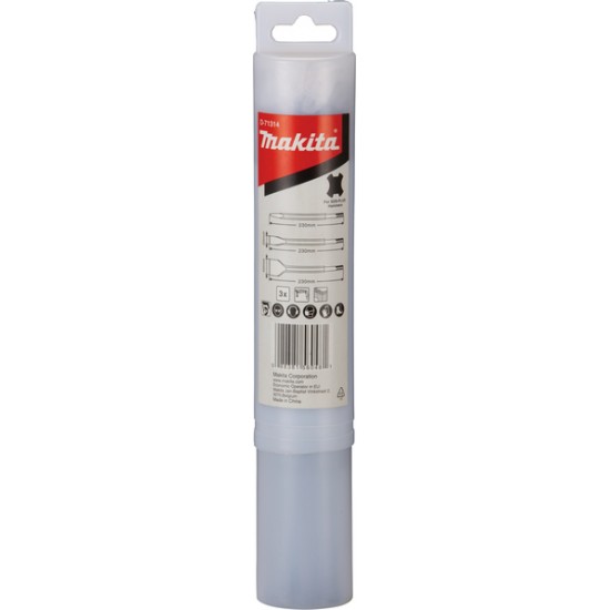 MAKITA D-71314 - 3-delni set dlet SDS-Plus