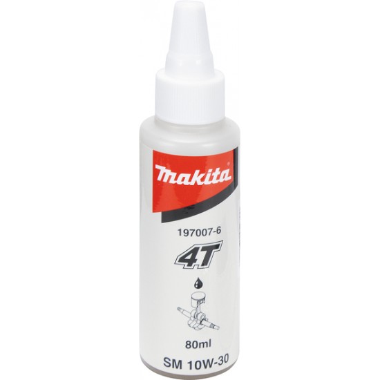 MAKITA 197007-6 - Olje za 4-taktni motor SL10W-40, 80ml