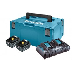MAKITA 197629-2 - LXT power set Makpac Tip3, BL1850Bx2, DC18RD