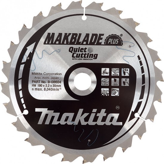 MAKITA B-08682 - TCT MAKBlade Plus žagin list